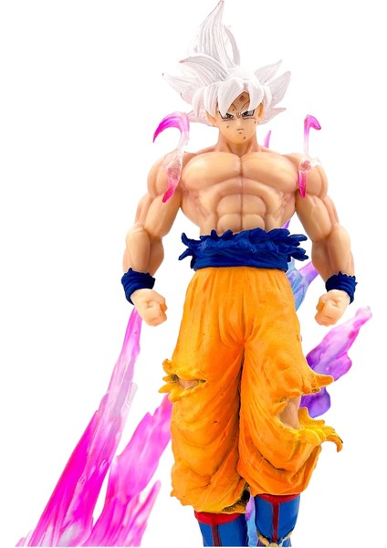Seven Dragon Ball Goku Işıklı Saiyan Model Süs (Yurt Dışından)
