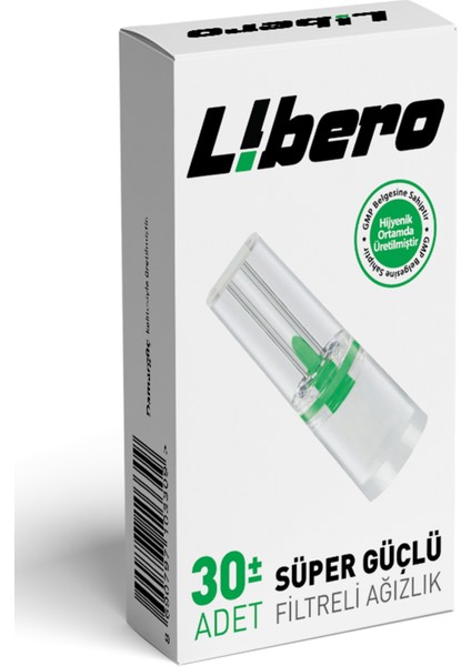 Klasik Sigara Ağızlığı Filtresi 30'lu Paket
