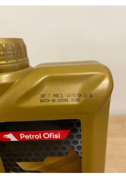 Cx 5W-30 Dpf Uyumlu Tam Sentetik 1litre Motor Yağı (2024 Üretim)