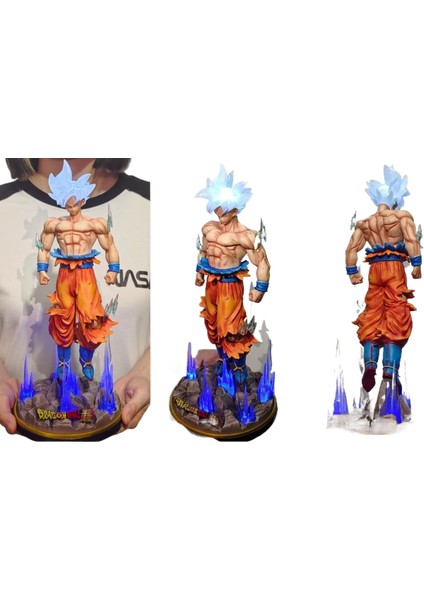 Yedi Dragon Ball Goku Figürü Gk Model Süs Yanabilir (Yurt Dışından)