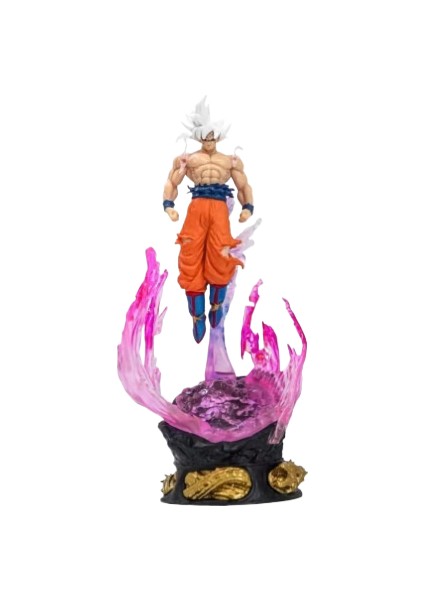 Seven Dragon Ball Goku Işıklı Saiyan Model Süs (Yurt Dışından)