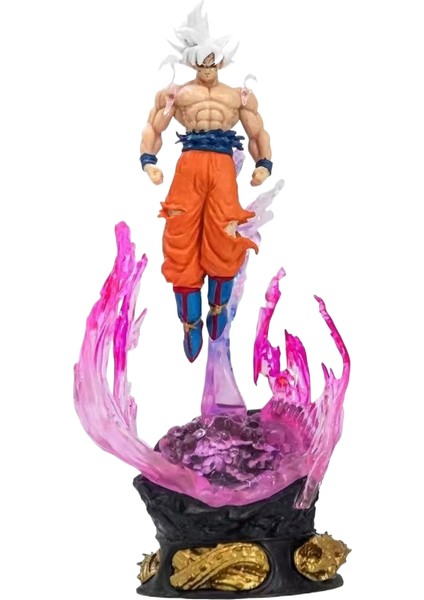 Seven Dragon Ball Goku Işıklı Saiyan Model Süs (Yurt Dışından)
