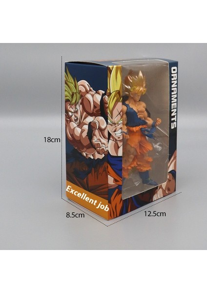 Yedi Dragon Ball Süper Saiyan El Yapmak Için Anime Modeli Çevre Süsleri Heykel Hediye (Yurt Dışından)