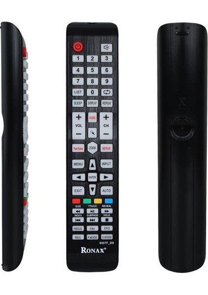 Ronax 6007F-DS Netflix-Youtube Tuşlu Android LCD LED Tv Kumandası
