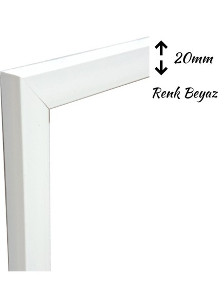 Puzzle Çerçevesi 260 Parça ve 500 Parça 48 cm x 34 cm Renk Beyaz Ön Yüzey Kırılmaz Antireflektif modelleri