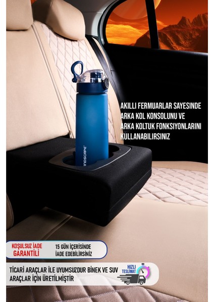 Suzuki D-Max (2000-2008) Uyumlu Tam Set Oto Koltuk Kılıfı Venüs Serisi .6 modelleri