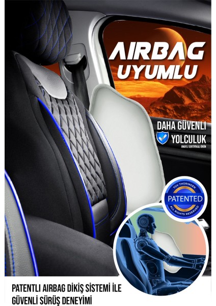 Opel Insıgnıa (2009-2016) Uyumlu Tam Set Oto Koltuk Kılıfı Venüs Serisi .5 modelleri