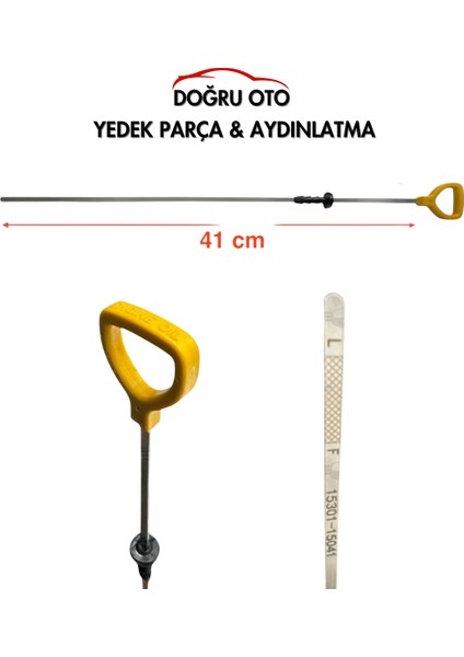 Toyota Yağ Çubuğu Corolla AE92 1,6 Karb 88-91/AE101 1,6 Karb 92-97/AE111 1,6 Karb 98-01