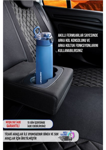 Mercedes B180 (2012-2016) Uyumlu Tam Set Oto Koltuk Kılıfı Venüs Serisi .2 modelleri