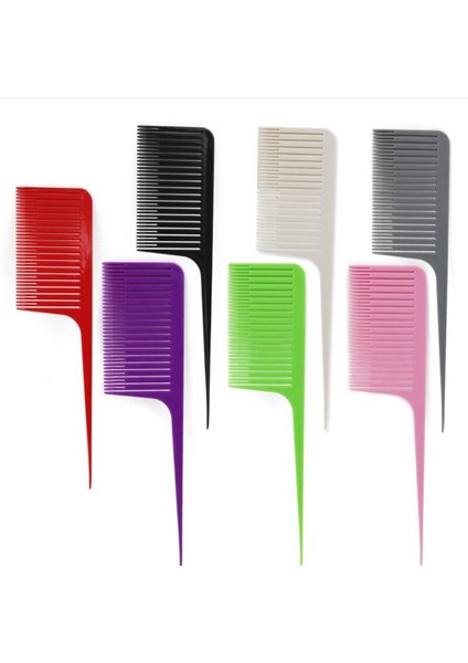 Pc Meslek Boyama Tarak Örgü Tarak Kuyruk Pro-Saç Boyama Tarak Dokuma Kesme Taraklar Saç Fırçası Kuaförlük Için (Yurt Dışından) modelleri