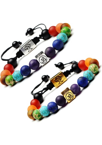 Hayat Ağacı Çok Renkli Boncuk Taşlar Örgü Yoga Halat Braketleri (Yurt Dışından) fırsatları