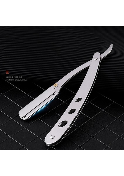 Retro Klasik Erkek Jilet Kuaförlük Berber Paslanmaz Çelik Keskin Katlanır Tıraş Makinesi Değiştirilebilir Bıçak Tutucu (Yurt Dışından) fırsatları
