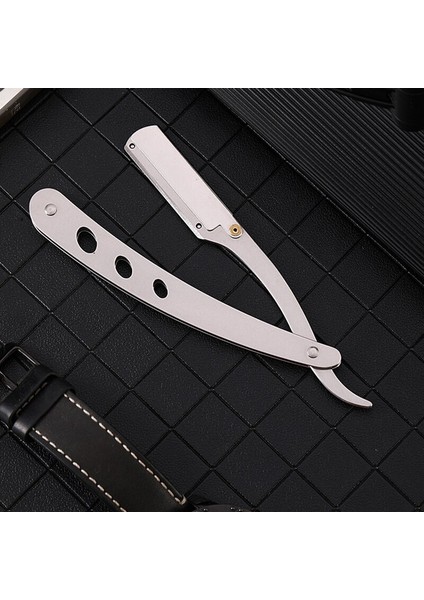 Retro Klasik Erkek Jilet Kuaförlük Berber Paslanmaz Çelik Keskin Katlanır Tıraş Makinesi Değiştirilebilir Bıçak Tutucu (Yurt Dışından) indirimleri