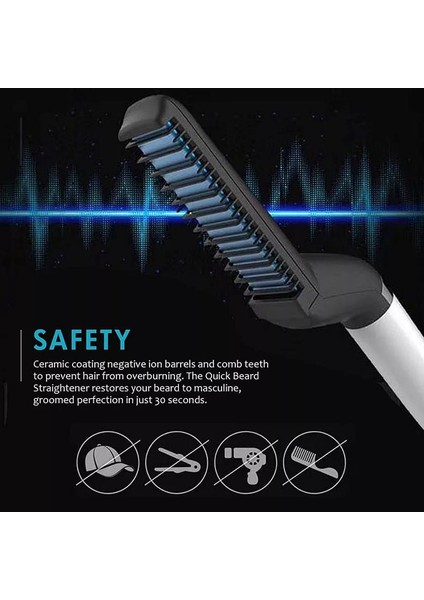 Çok Fonksiyonlu Elektrikli Saç Tarak Fırçası (Yurt Dışından) fırsatları