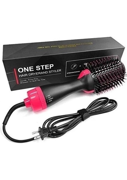 Tek Adımlı Sıcak Hava Fırçası (Kurutucu + Düzleştirici) 3'ü Bir Arada (Yurt Dışından) fırsatları