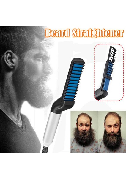 Erkekler Için Sakal Düzleştirici Saç Şekillendirici (Yurt Dışından)
