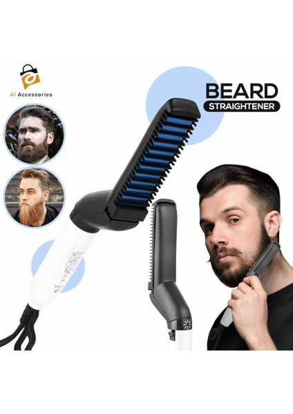 Elektrikli Sakal Tarağı Düzleştirici Kutulu (_miktarda Indirim_) (Yurt Dışından)