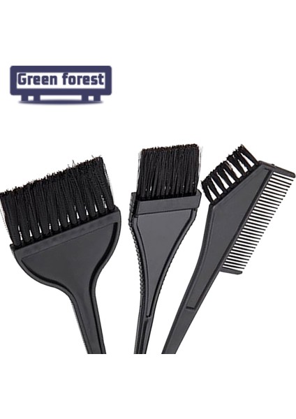 Yeşil Orman Saç Boyama Aracı Yumuşak Boya Kase Tarak Fırçalar Aracı (Yurt Dışından) modelleri