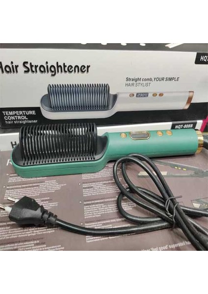 Pakistan'da Sıcaklık Göstergeli Profesyonel Tarak Saç Düzleştirici Model HQT-808B (Yurt Dışından) fiyatları