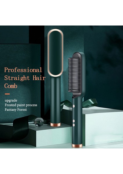 Saç Bigudi Çok Hızlı Yeni Saç Düzleştirici Elektrikli Doğrultma Tarak Bukle Makinesi Saç Fırçası Sıcak Tarak Anti-Haşlanma Seramik (Yurt Dışından) fiyatları