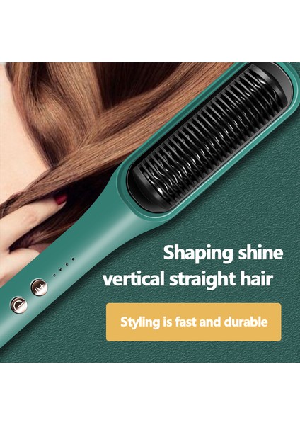 Saç Bigudi Çok Hızlı Yeni Saç Düzleştirici Elektrikli Doğrultma Tarak Bukle Makinesi Saç Fırçası Sıcak Tarak Anti-Haşlanma Seramik (Yurt Dışından) modelleri