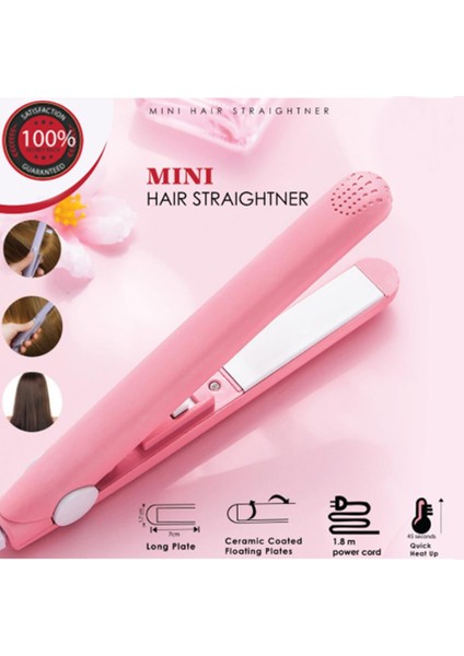 Mini Saç Düzleştirici ve Kıvırıcı (02'li Paket) (Yurt Dışından)