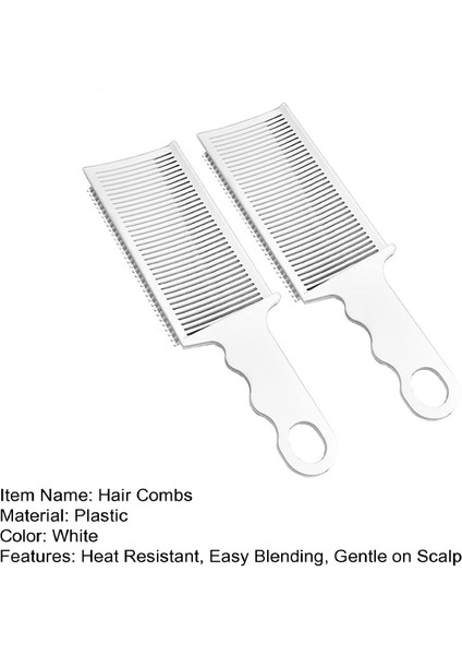 Benzersiz Dişli Saç Tarağı 2 Adet Saç Tarağı Solan Taraklar Kesme Tarak Seti Isıya Kolay Karıştırma Saç Derisine Nazik Salon Şekillendirme (Yurt Dışından) fırsatları