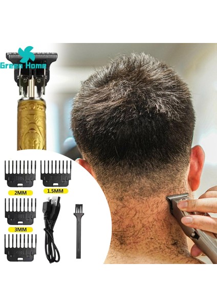 Yeşil Ev Saç Kesme Sınırı Taraklar Profesyonel Elektrikli Saç Kesme Makinesi Tıraş Makinesi Kılavuz Taraklar (Yurt Dışından) indirimleri