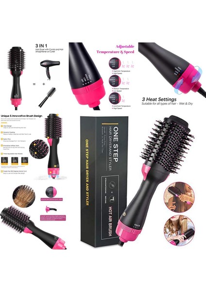 Sıcak Hava Fırçası (Yurt Dışından)