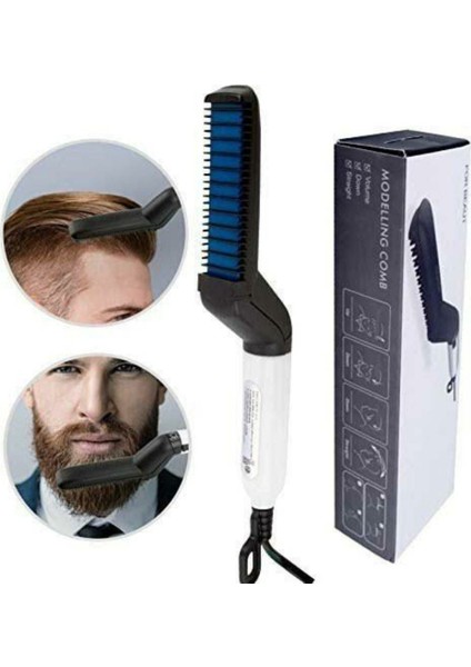 Erkekler Hızlı Sakal ve Saç Düzleştirici Çok Fonksiyonlu Elektrikli (Yurt Dışından) fiyatları