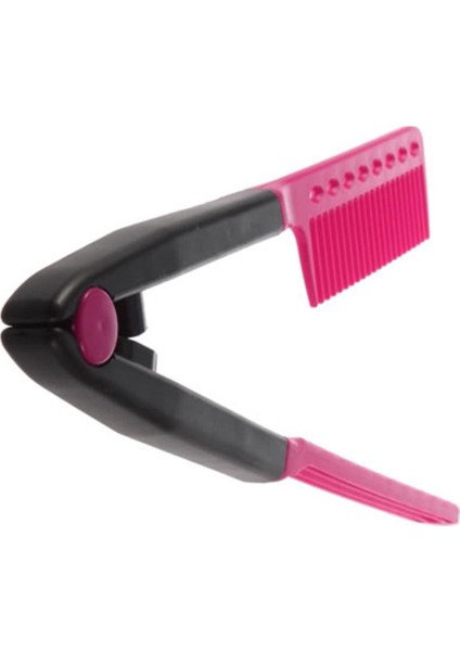 Dıy Salon Kuaför Şekillendirici Saç Güzellik Bakımı Düzleştirici V Tarak Makyaj Aracı (Yurt Dışından)