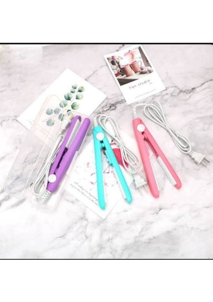 Mini Saç Düzleştirici Kompakt Saç Düzleştirici Zahmetsiz Şekillendirme Için Harika Her Zaman, Her Yerde Kullanımı Basit (Yurt Dışından) fiyatları