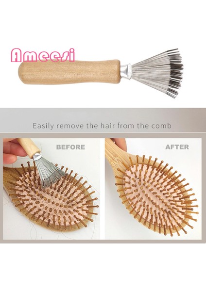 Ameesi Tarak Temizleme Fırçası Uzun Ömürlü Temizleme Saç Fırçası Tarak Aracı (Yurt Dışından) indirimleri