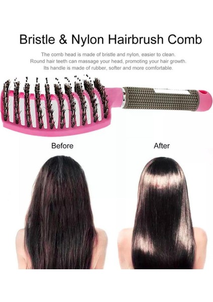 Saç Fırçası Saç Derisi Masaj Tarak Saç Fırçası Kıl Naylon Kadın Islak Kıvırcık Detangle Saç Fırçası Salon Kuaförlük Şekillendirici To D4M0 (Yurt Dışından) indirimleri