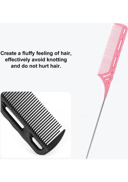 Profesyonel Kuyruk Tarak Rattail Tarak Paslanmaz Çelik Kılkuyruk Anti Statik ve Isıya Dayanıklı Alay Tarak Tüm Saç Tipleri Için (Yurt Dışından) modelleri