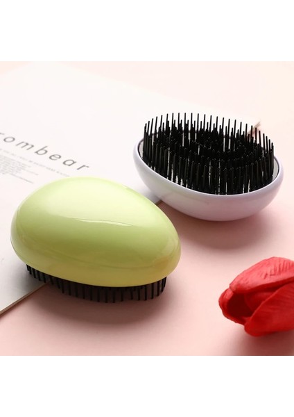 Mini Haar Borstel Ei Vorm Haarborstel Anti Statische Şekillendirme Araçları Borstels Dolaşık Açıcı Kam Salon Haarverzorging Kam Voor Reizen (Yurt Dışından) modelleri