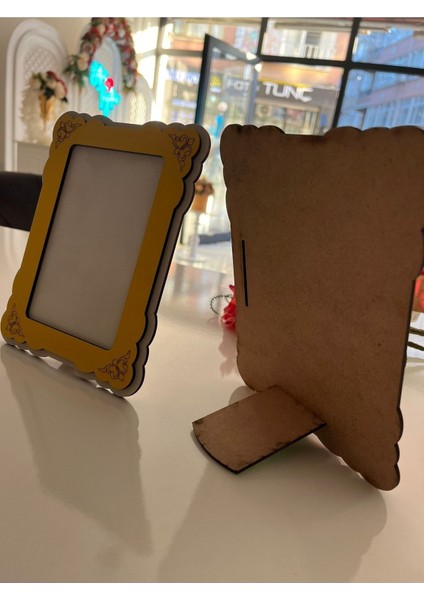 3 Adet Ahşap 10 x 15 Boyutlu Renkli Yatay Dikey Çerçeve