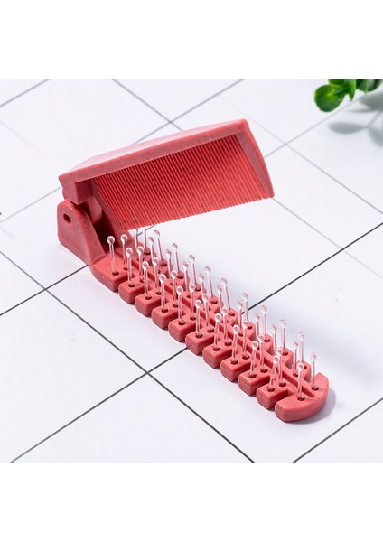 Adet Taşınabilir Seyahat Saç Tarak Fırça Katlanabilir Masaj Saç Tarak Anti Statik Kuaförlük Şekillendirici Aracı Kadın Kişilik Firkete (Yurt Dışından) modelleri