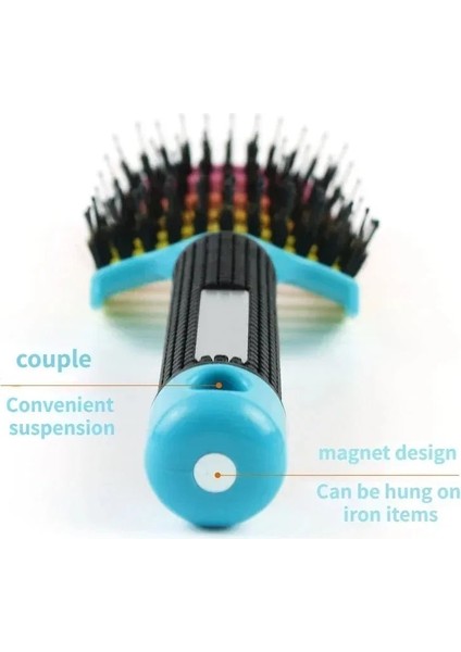 Saç Fırçası Saç Derisi Masaj Tarak Saç Fırçası Kıl Naylon Kadın Saç Fırçası Salon Kuaförlük Şekillendirici Saç Derisi Masaj Tarak Araçları (Yurt Dışından) indirimleri