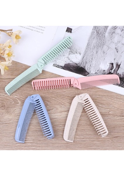 Adet Opvouwbare Haar Kam Borstel Anti-Statische Haarborstel Draagbare Reizen Haar Borstel (Yurt Dışından) fiyatları