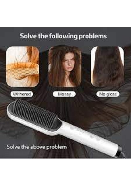 Profesyonel Isıtmalı Saç Fırçası Saç Düzleştirici HQT-909B (Yurt Dışından) modelleri