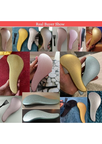 Saç Fırçası Buzlu Tt Saç Şekillendirici Aracı Anti-Statik Çok Fonksiyonlu Saç Tasarımı Saç Dolaşık Açıcı Tarak Aksesuarları (Yurt Dışından) fiyatları