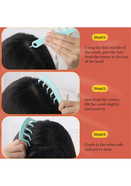 Yeni Z Şekli Saç Tarak Kıvırcık Saç Tarak Saç Yarık Tarak Profesyonel Anti-Statik Masaj Saç Derisi Tarak Taşınabilir Saç Şekillendirici Araçları (Yurt Dışından) modelleri