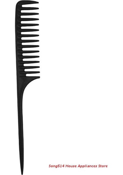 Geniş Diş Sıçan Kuyruk Taraklar Kadınlar Için Kılkuyruk Berber Şekillendirici Tarak Anti Statik (Yurt Dışından)