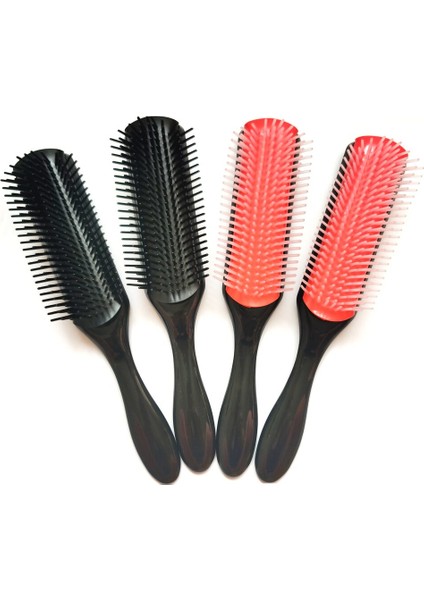 Adet Saç Tarağı 9-Satır Dolaşık Açıcı Saç Fırçası Benzer Değil Denman Fırça Kıvırcık Islak Saç Derisi Salon Kuaförlük Kadın (Yurt Dışından) modelleri