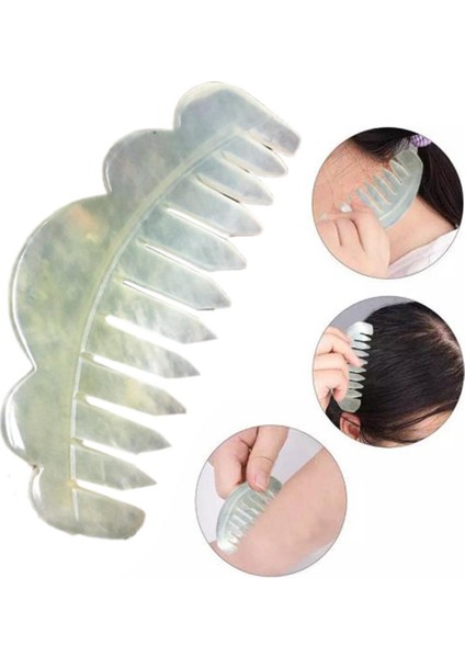 Adet Doğa Yeşim Tarak Masaj Spa Akupunktur Kafa Tedavisi Gua Sha Kurulu (Yurt Dışından)