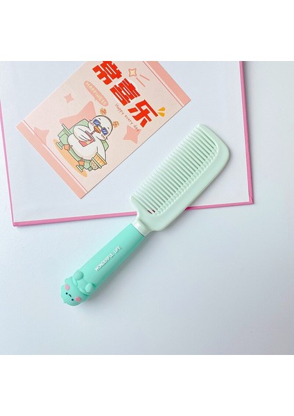 Kız Kawaii Silikon Tarak Yumuşak Saplı Sevimli Silikon Saplı Karikatür Tarak Taşınabilir Kadın Kızlar Seyahat Makyaj Taraklar (Yurt Dışından) indirimleri