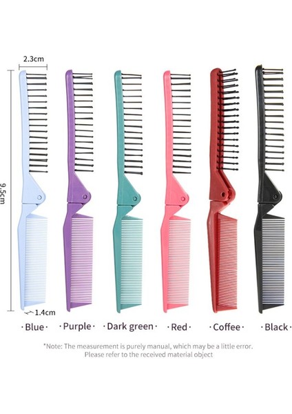 Adet Taşınabilir Seyahat Katlanır Tarak Fırça Masaj Saç Tarak Anti Statik Kuaförlük Şekillendirici Aracı Kadın Kişilik Firkete (Yurt Dışından) fiyatları