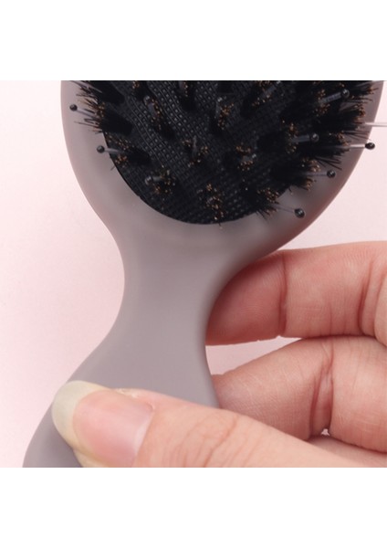 Adet Kıl Saç Fırçası Anti-Statik Kaymaz Saplı Saç Tarağı Kafa Baş Masaj Aleti Sevimli ve Mini Boyutlu Tarak Taşınabilir Kırmızı Siyah Taraklar (Yurt Dışından) fiyatları