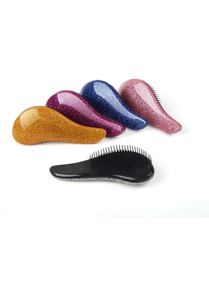 Kuaförlük Ürünleri Parlak Glitter Mini Prenses Tt Taraklar Berber Aksesuarları Duş Saç Fırçası Masaj Saç Derisi Şekillendirici Aracı (Yurt Dışından) modelleri